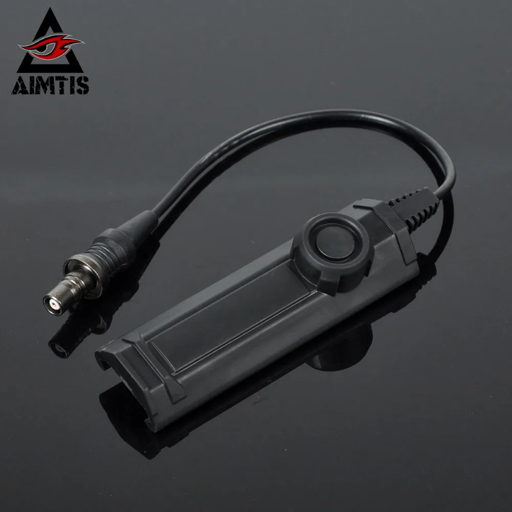 AIMTIS Weapon Light Switch Assembly Flashlight Accessory Tape Switch for M300 M600 Series M951 M952 M620 Install on 20mm Rail