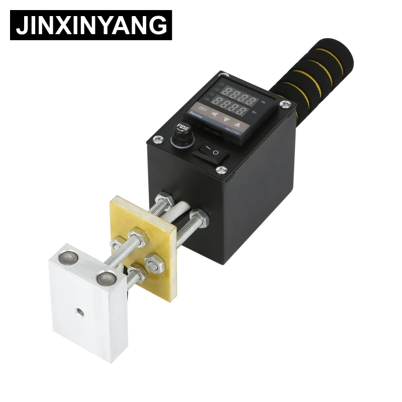 JINXINYANG SC500W 핸드헬드 핫 스탬핑 머신, 케이크 가죽 목재 스탬프 도구, 맞춤형 엠보싱 로고