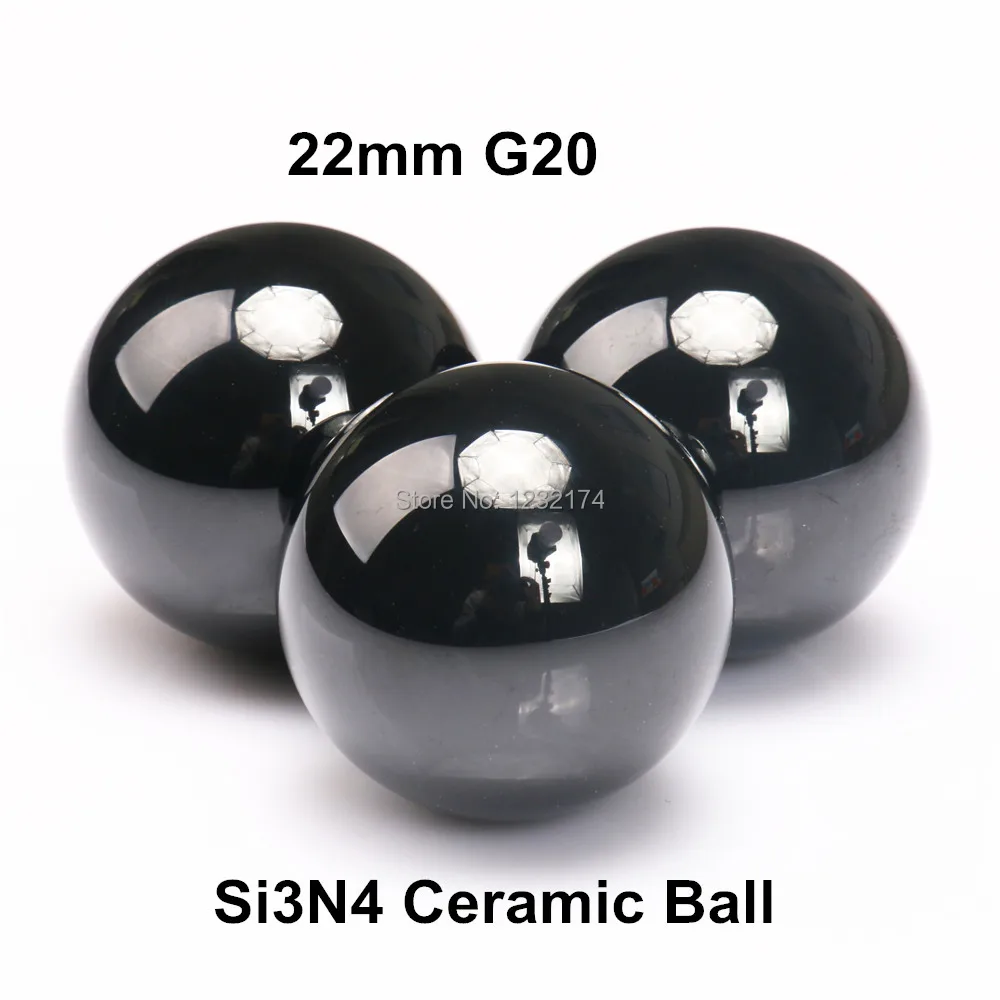 22mm  Silicon Nitride Ceramic Ball  Si3N4 Grade G20  2PCS/Lot   22mm ceramic ball