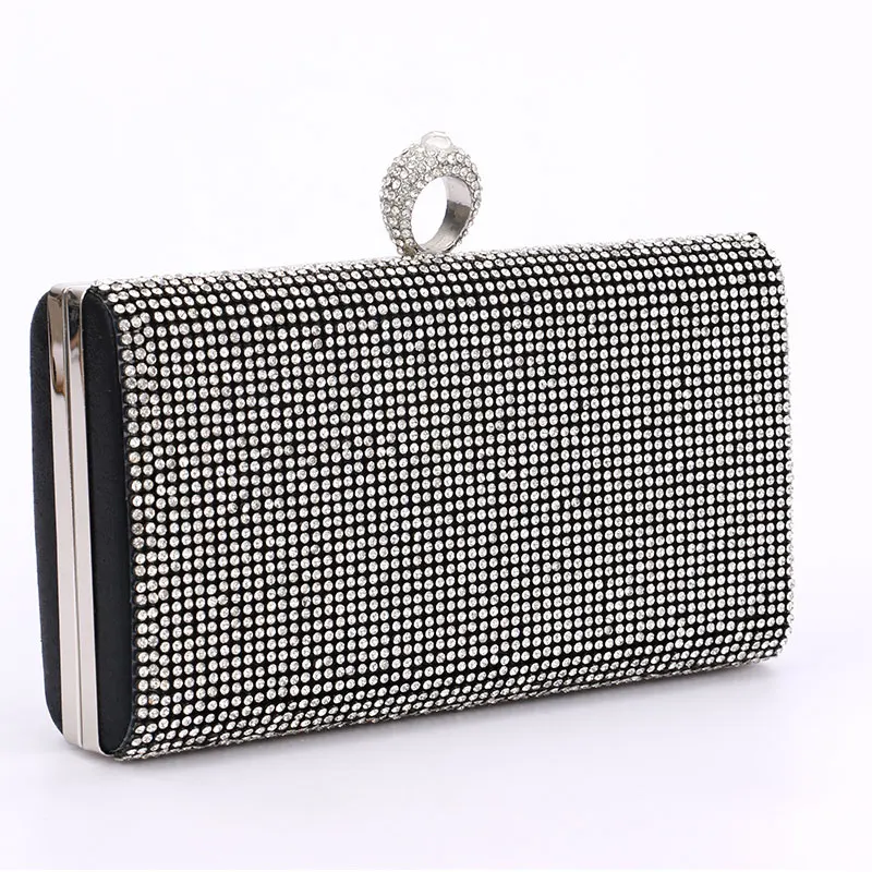 

Women Diamonds Rhinestone Clutches Crystal Day Clutch Wallet Wedding Purse Party Banquet Evening Bag For Female