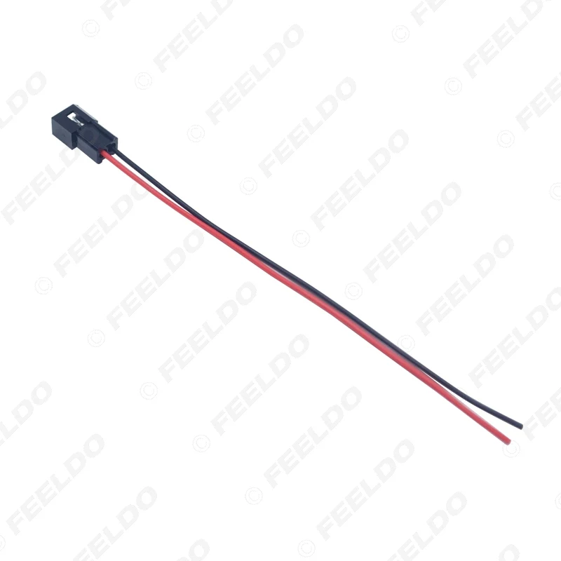 LEEWA 1PC Car HID Bi-xenon Projector Lens High Low Motor Headlight Connecting Wiring Cable Male/Female Retrofit DIY Wire #CA5972