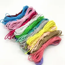 Colorful Round Elastic Band 2mm 5Yards #3