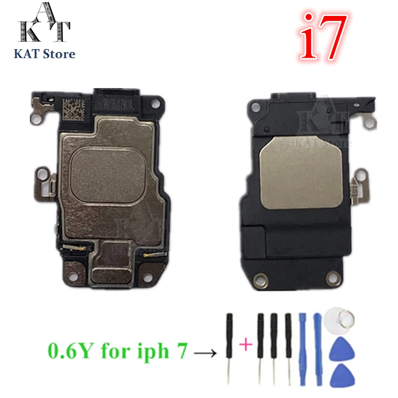 2Pcs LoudSpeaker For iPhone 5 5S SE 5C Phone Sound Buzzer Ringer Loud Speaker Flex Cable For iPhone 6 6s 7 Plus Replacement Part