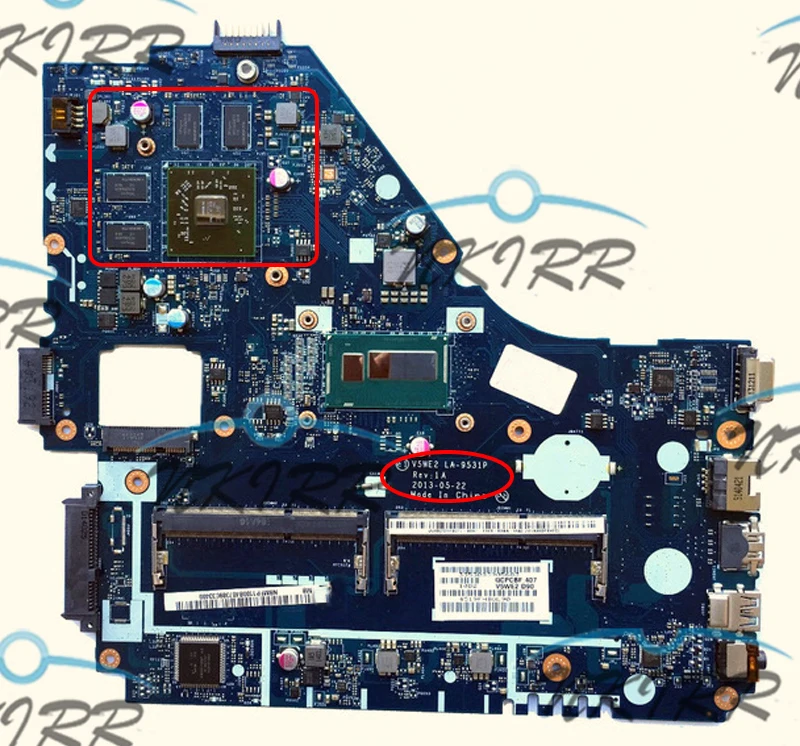 

I7 I5 V5WE2 LA-9531P NBMFP1100A NBV8N11003 NBMFP11005 for Aspire E1-572 532 E1-572G V5-561P Travelmate P455-M Z5WC2 Motherboard