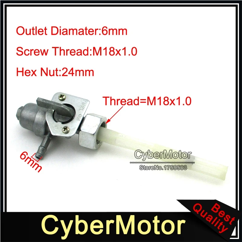 Gas Fuel Petcock Vale Switch Tap For Honda FourTrax TRX200SX TRX250 TRX250X TRX300 TRX300EX ATC250ES ATC250SX ATC350X