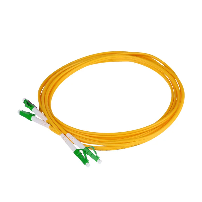 Ftth Dual Core patch cord LC APC Fiber Optic patch cable single mode sm 9/125um dx 1 3 5 10 20 100m