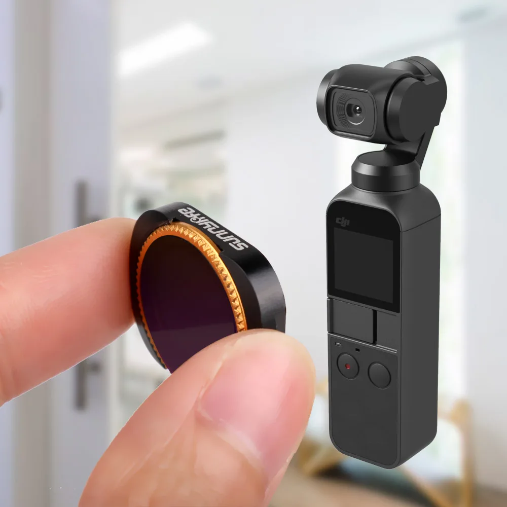 Dji OSMO ポケットカメラレンズフィルター ND CPL のためのキットフィルタ OSMO ポケットジンバルアクセサリー極性 ND4 ND8 ND16 32 UV 磁気