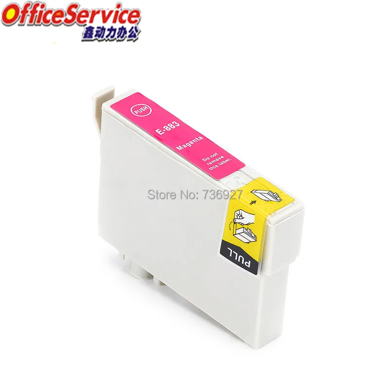 T0881 Ink cartridge Compatible For Epson Stylus NX105 NX110 NX115 NX200 NX215 NX300 CX4400 CX4450 CX7400 CX7450 NX100 printer