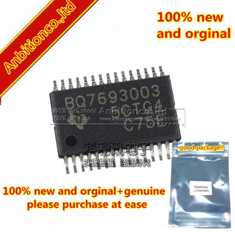 2pcs 100% new and orgina  BQ7693003  15-Series Cell Battery Monitor Family TSSOP-30  in stock