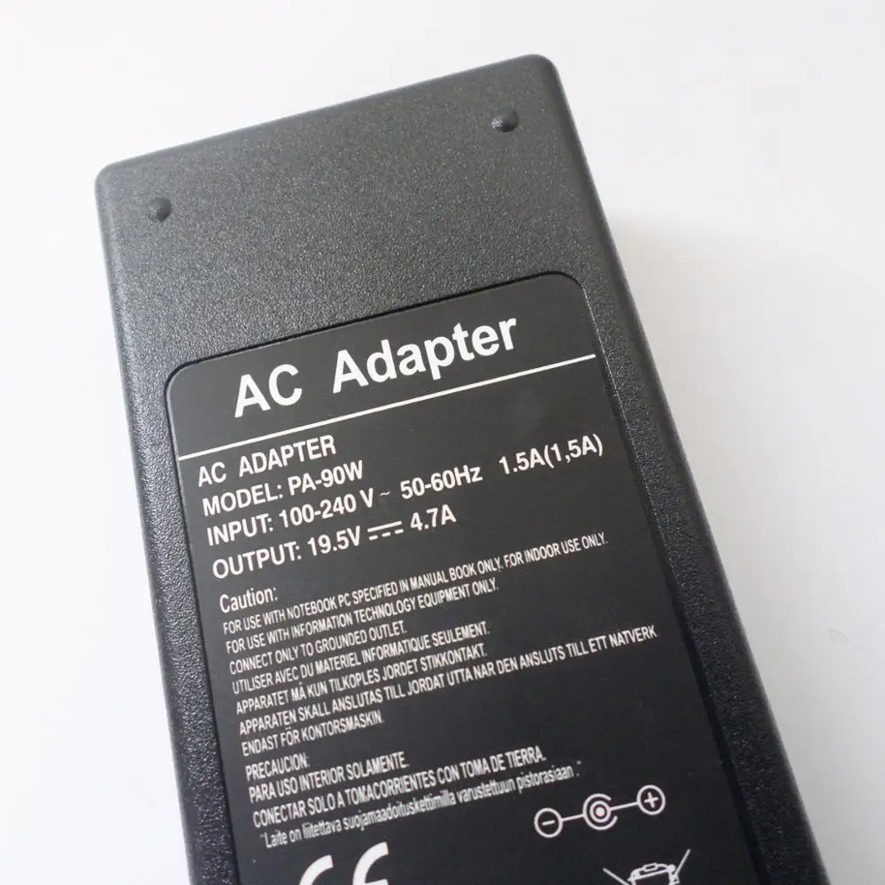 Notebook PC 92 Watt 19.5 Volt 4.7 Amp AC Adapter Charger Power Supply Cord For Sony Vaio 19.5V 4.7A 90W 100~240v 50~60Hz Laptop