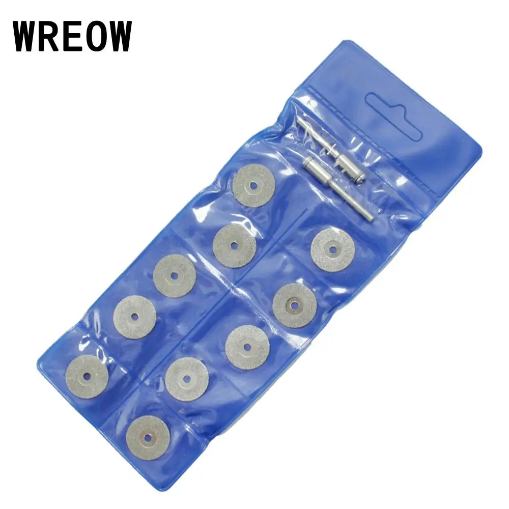 

10pc 20mm Diamond Saw Blade Tool Accessory Fits Dremel Craftsman Diamond Cut Off Wheel Disc Abrasive Disks Rotary Tools