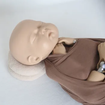 Neugeborenen Posiert Kissen Fotografie Requisiten Baby Donut Posiert Kissen für Baby der Kopf Foto Blume Requisiten