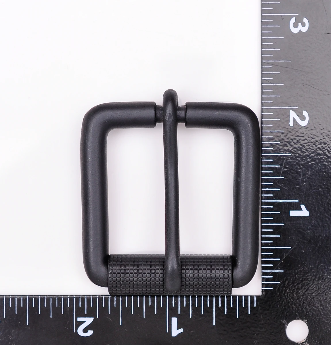 50X53MM (Inner 34mm) Rectangular Alloy Pin Single Prong Roller Black Buckle for Leather Belt 35mm