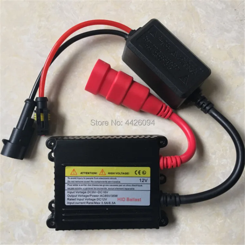 Car HID Ballast 12V 35W Xenon Lamp Ballast D1S D2S D3S D4S Ballast Shim Plastic HID Ballast