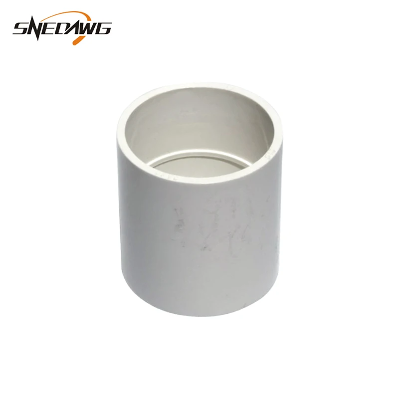 PVC-U Pipe Fittings Water Pipe Joint 40/50/63/75/90/110mm 1.2''/1.5''/2'' ID Tube Water Connectors DIY UPVC Pipe Joint Fitting