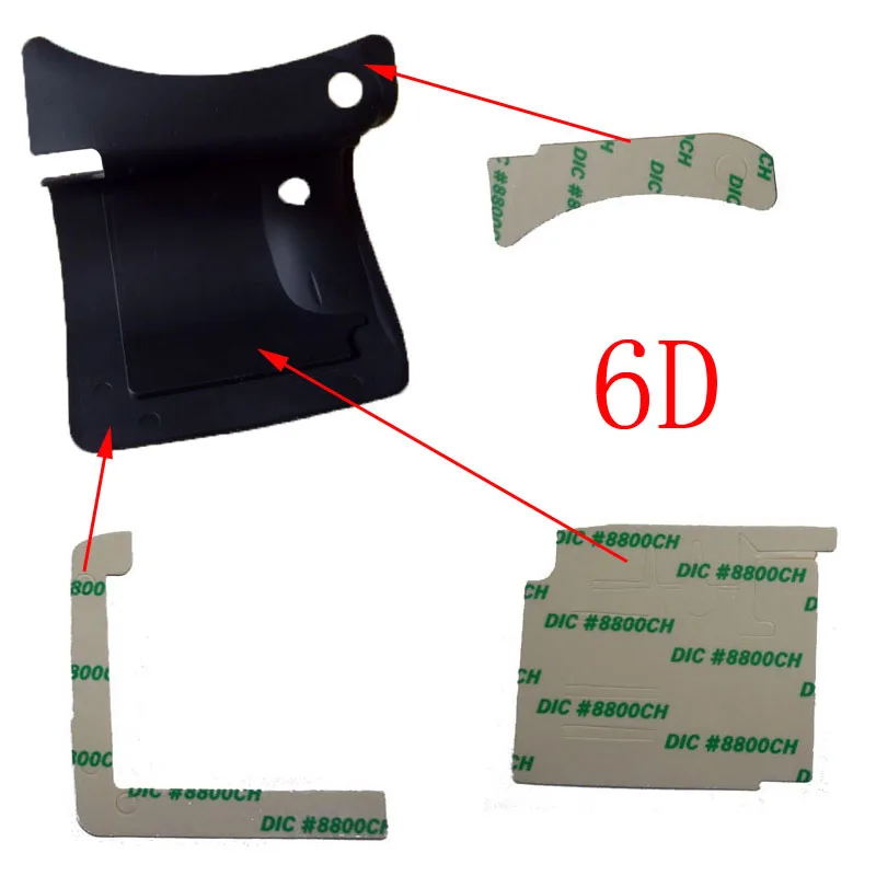 10 комплектов резинового двухстороннего adhesive-3M-adhesive пленка камера Специального технического обслуживания клеящим материалом для canon 5D2 5D3 6D