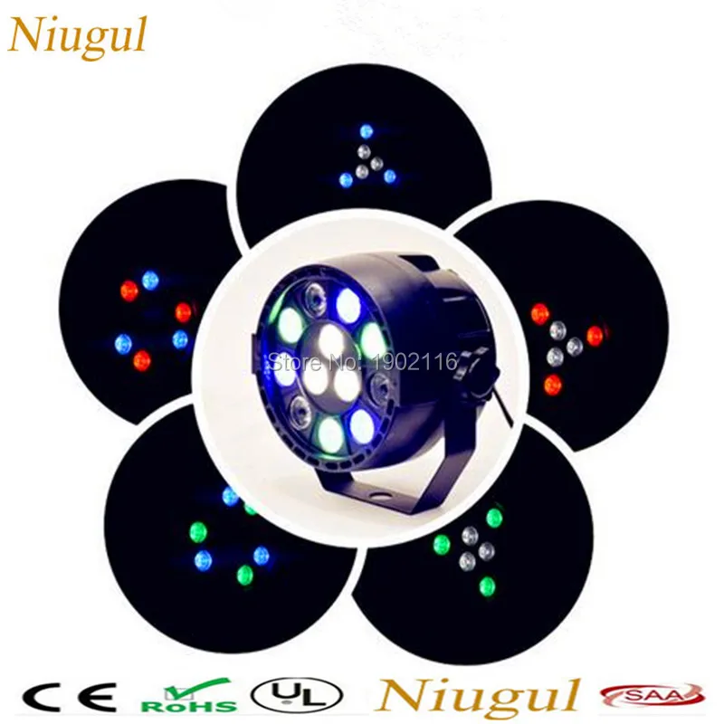 

12X3W LED Par Light /DJ Equipments /DMX512 LED Disco DJ Club KTV Party Lights /RGBW LED Stage Effect Lighting/Par LED Light Lamp