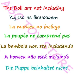 Soft Plüschmantel für Barbie -Puppe, mehrfarbige Langarm, Winterkleidung, heiße Accessoires, Kinderspielzeugkleidung, Geschenk 12 Hauptverkäufe Barbie Kinderkleidung - №4