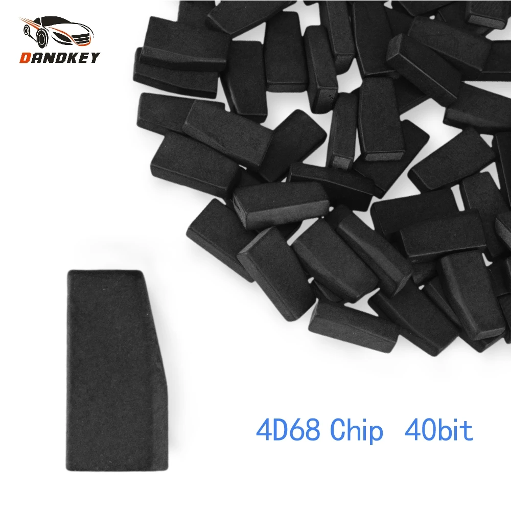 Dandkey 1PCS Transponder TP29 4D68 Immobilizer Chip Carbon 40 Bits For Lexus Toyota Camry Corolla Prado Remote Car Key Chip