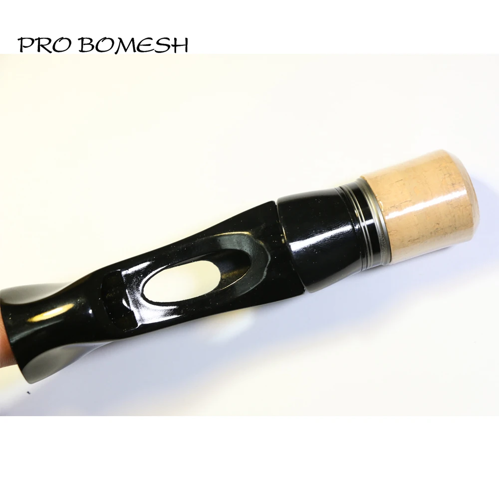 Pro Bomesh 1Set 3A Grade Cork or EVA Locking Nut Casting Reel Seat Set DIY Rod Building Component Repair Accessory
