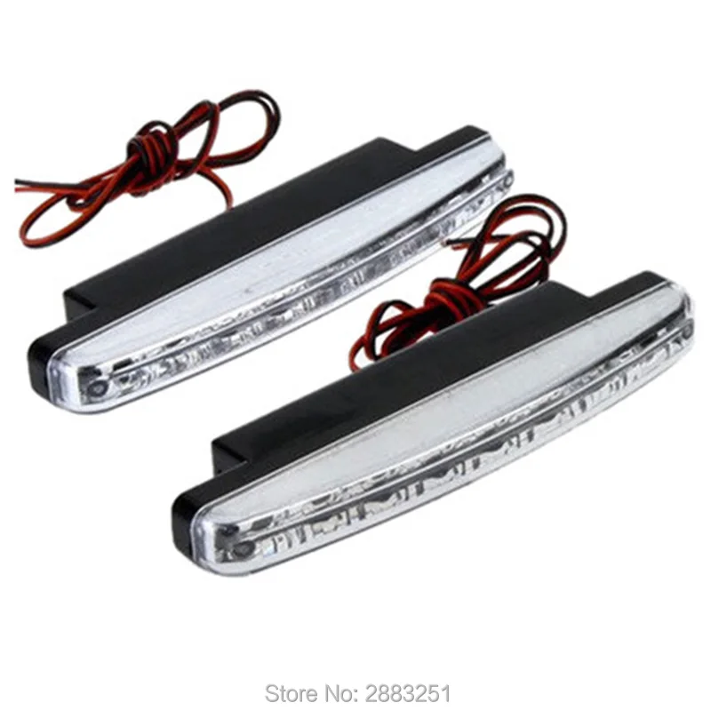 DC12v Waterproof Car LED Day Light Driving Lamp For AUDI a3 a4 b5 b6 b7 b8 c5 c6 a5 a6 q3 q5 q7 TT accessories