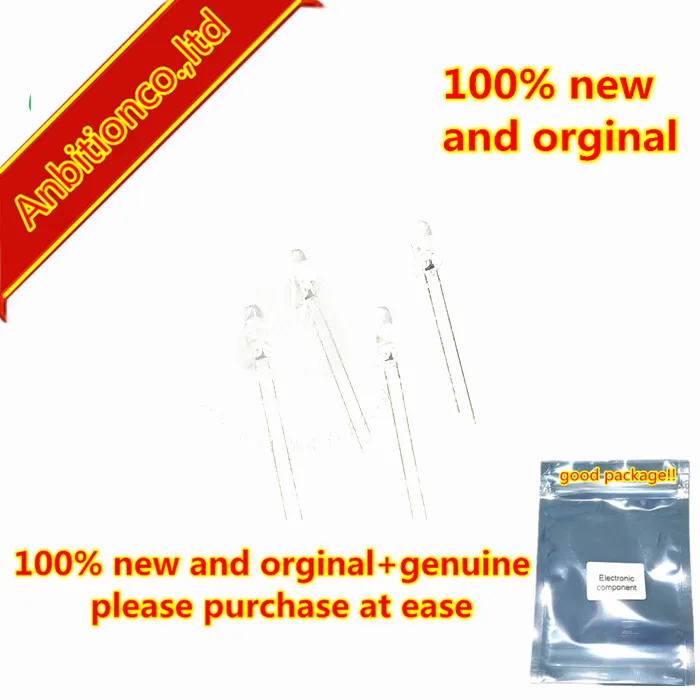 10pcs 100% new and orginal TSAL7400 GaAs/GaAlAs IR Emitting Diode in 5 mm (T-13/4) Package in stock