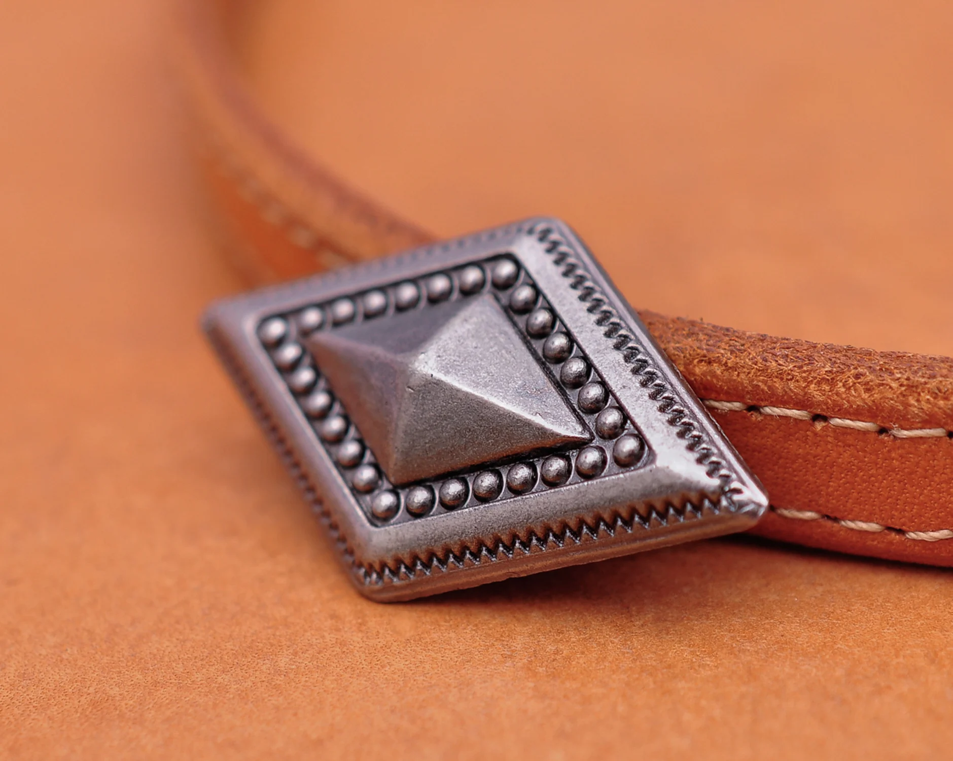 Antique Silver Plated Big Rhombus Studs Punk Rivet Studs Conchos Leather Craft Accessories Fit For Belts Shoes Bags DIY Making