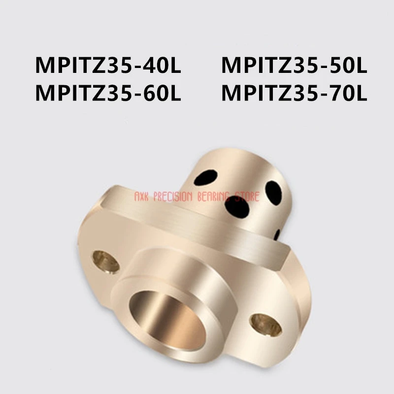 

AXK Universal Misumi Oil-free Lining/embedded Cutting Flange Copper Sleeve Mpitz35-40l Mpitz35-50l Mpitz35-60l Mpitz35-70l