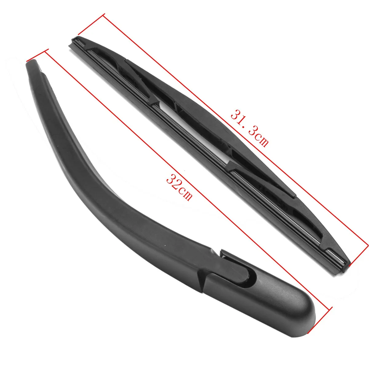 Car Rear Windscreen Wiper Arm & Blade Windshield Wiper for Peugeot 107 for Citroen C1 for Toyota Aygo