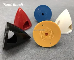 5 Colors 70mm 2.75in NEW RC Models Plastic 2 Blades Propeller Spinner For RC airplane Aircraft Aeromodelling Parts