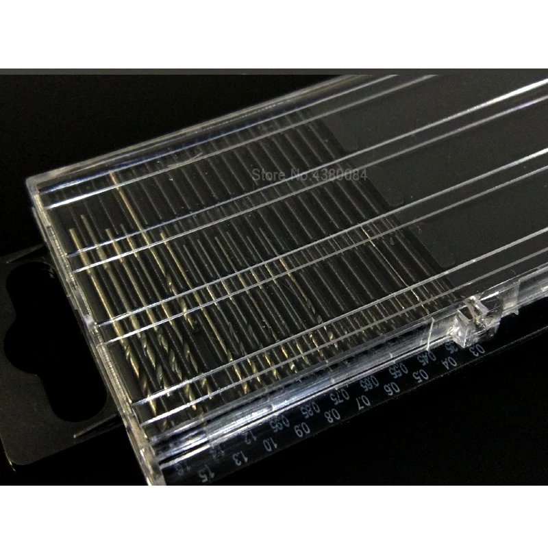 Taladro de giro manual semiautomático, combinación de 0,1-2mm y 20 piezas de 0,3-1,6mm, Mini brocas helicoidales para joyería, herramienta para excavación de agujeros Bodhi