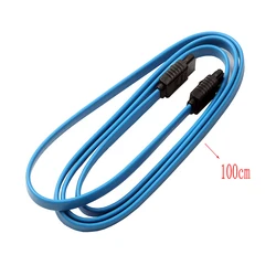 2pcs 1M SATA 3.0 III SATA3 SATAiii High Speed 6GB/s Data Cable Cord Straight to Straight HDD SSD SATA III Extension Cable