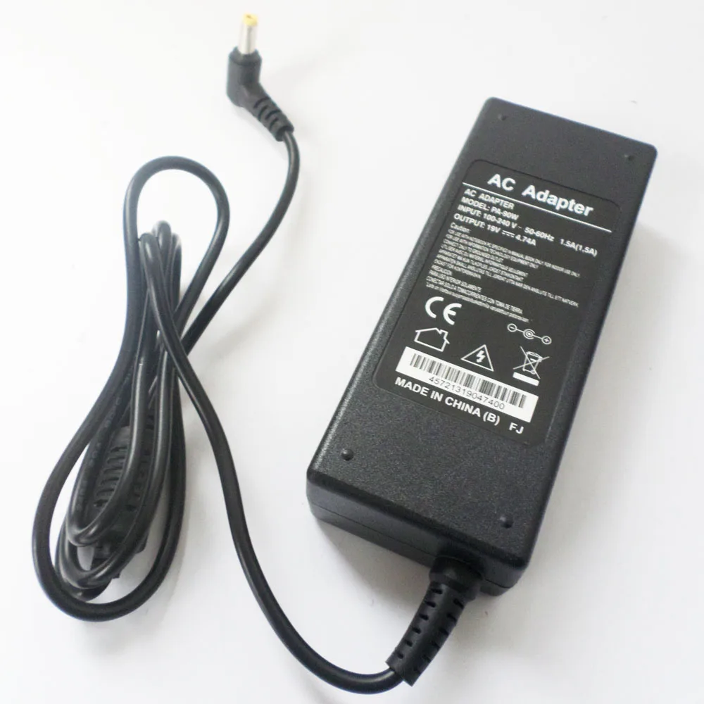 19V 4.74A 90W AC Adapter Battery Charger For Acer Aspire V15 Nitro VN7-572G-72L0 V17 Nitro VN7-791G-77NA VN7-791G-79JA 90 Watt