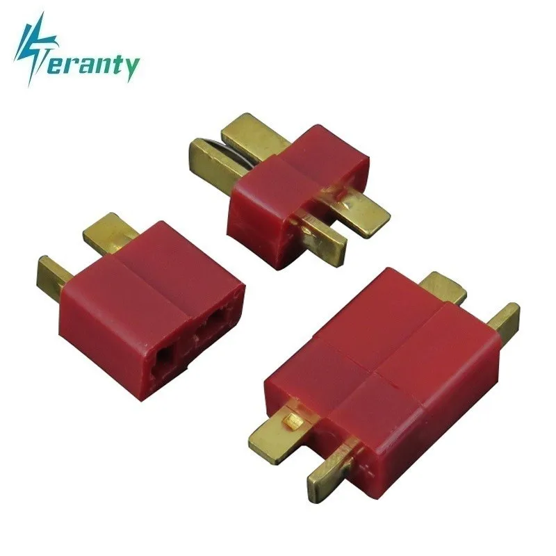 T Plug Male Female Bullet Connectors Plugs For RC Lipo Battery Quadcopter Multicopter T Plug For Aircraft accessories parts