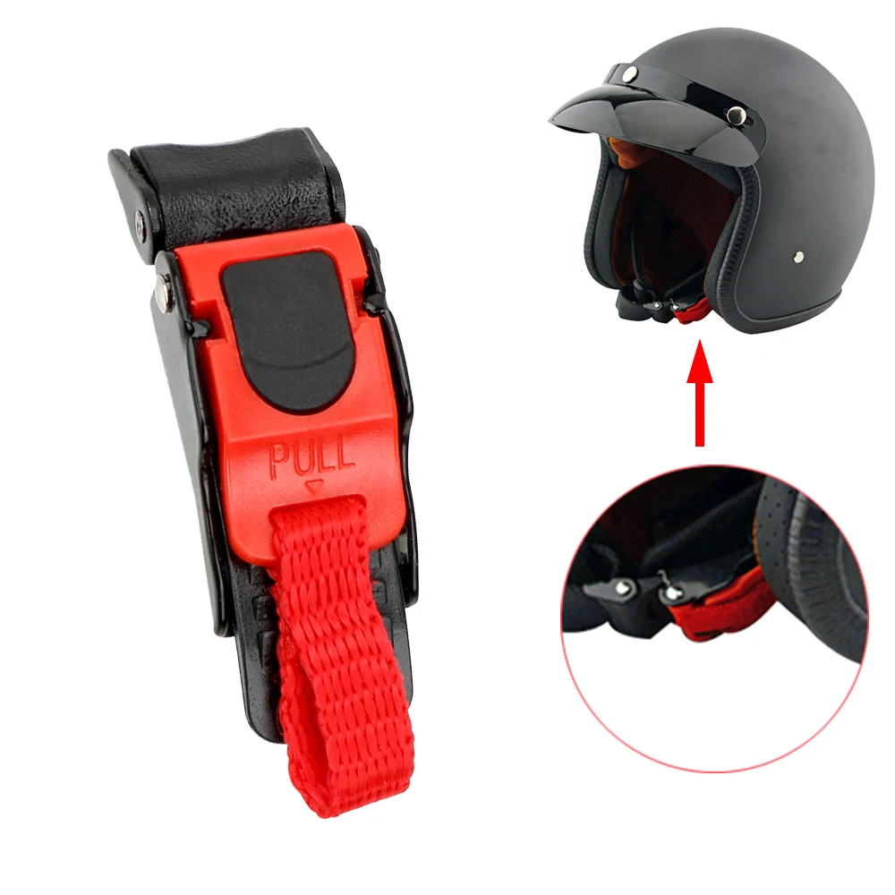 Safety Helmet Buckle Lock Quick Release For Racing Car Motorbike Bike Helmet Helmet Strap Clip Fast Buckles