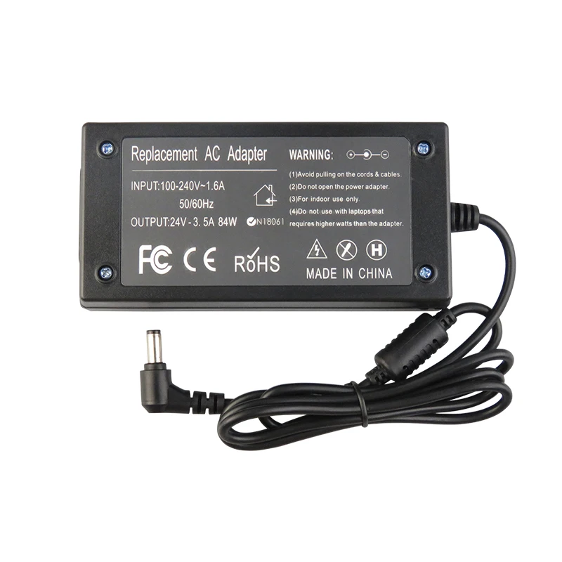 Zoolhong  24V 3.5A Switching Power Adapter LED Display Power Supply Monitoring Power Supply