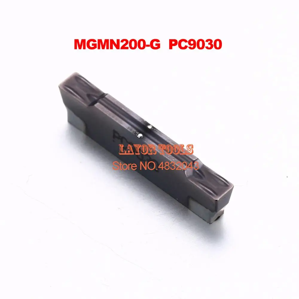 MGMN200-G PC9030, MGMN200 Two-headed Cnc Cutting Coated Carbide Turning Insert For Grooving Holder Mgehr & Mgivr