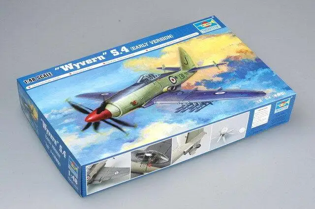 

Trumpeter 1/48 02843 "Wyvern" S.4 ранняя версия