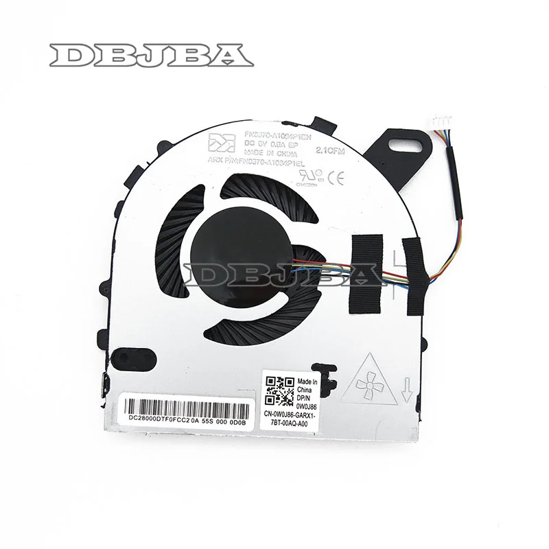 New Cpu Fan For Dell Inspiron 7560 V5568 V5468 CN-0W0J85 Laptop Cooling Fan