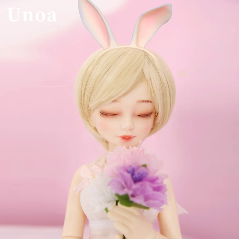 New Arrival Unoa Chibi Lilin BJD SD Doll 1/6 Body Model Children Faceplates High Quality Shop Resin Figures