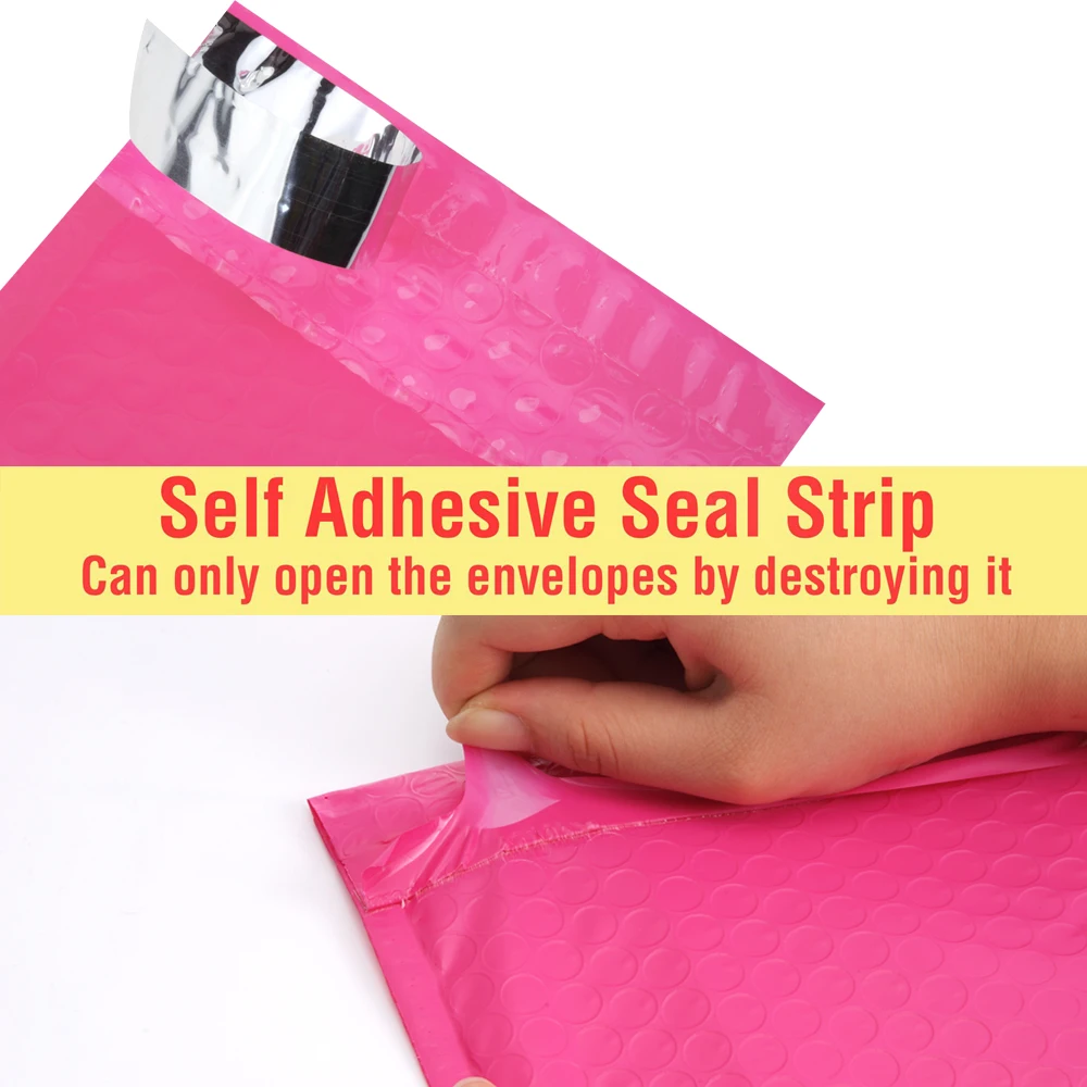 Envelopes para transporte rápido, cores variadas, 175x230mm, 6x9 polegadas, 10 peças