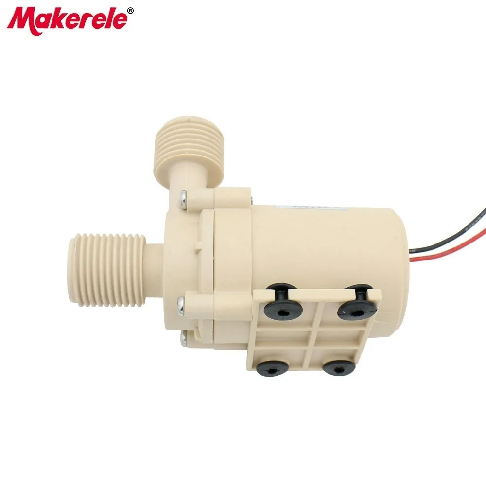 Brushless DC Water Pump 24V 6M Silent High Temperature Solar Electric Gas Water Heater Circulating Booster Pump