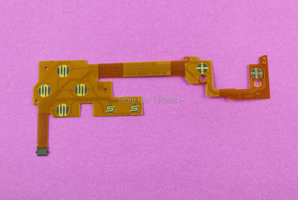 

1PC Left Right Conductive Film For Wii U for WiiU Pad Controller Key Button Flex Cable Ribbon Cable