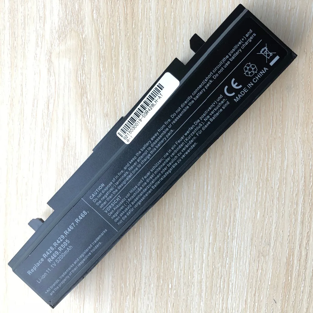 Laptop battery for SAMSUNG R780 R468 R468H R465H R507 R718 R720 R728 R730  NP-R518 NP-R520 NP-R522 R425 R423 R525