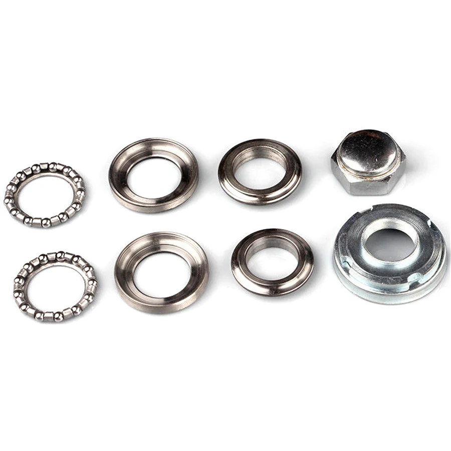 6PCS Motorcycle steering bearing kit Head Stem Steering Rod Bearings Coolster For Honda CRF50 50cc-125cc Dirt Pit Bike