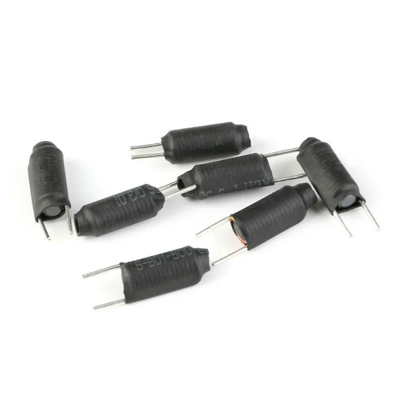 10PCS D0.8 14.5 ring Magnet inductor 4*15mm wire 3.3UH R rod Inductance