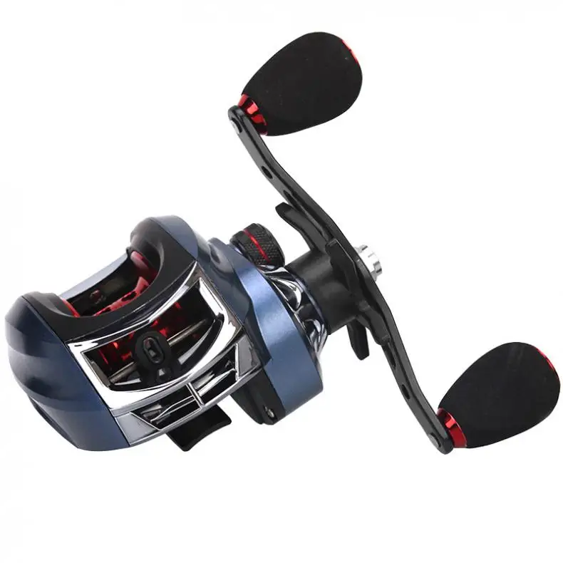 

17+1BB High Speed 7.2:1 Gear Ratio Fishing Bait Casting Reels Braking Force 10KG / 22LB with Right Left Hand Optional