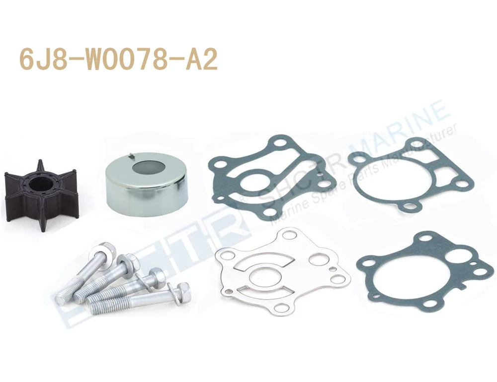 

Водяной насос SHCTR и фото для OEM 6J8-W0078-A2,25/30HP