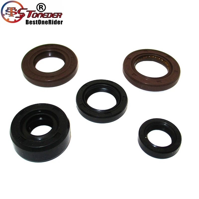 STONEDER Oil Seal Set For Zongshen 155cc Z155 1P60YMJ Engine Thumpstar Explorer Braaap Atomic DHZ SSR Piranha Pit Dirt Bike