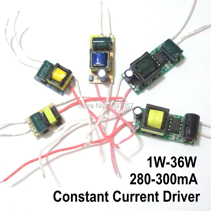 20pcs 280mA 300mA Constant Current Driver 1w 3w 5w 7w 9w 10w 12w 15w 18w 20w 21w 24w 30w 36w 50w LED Lamp Power Supply